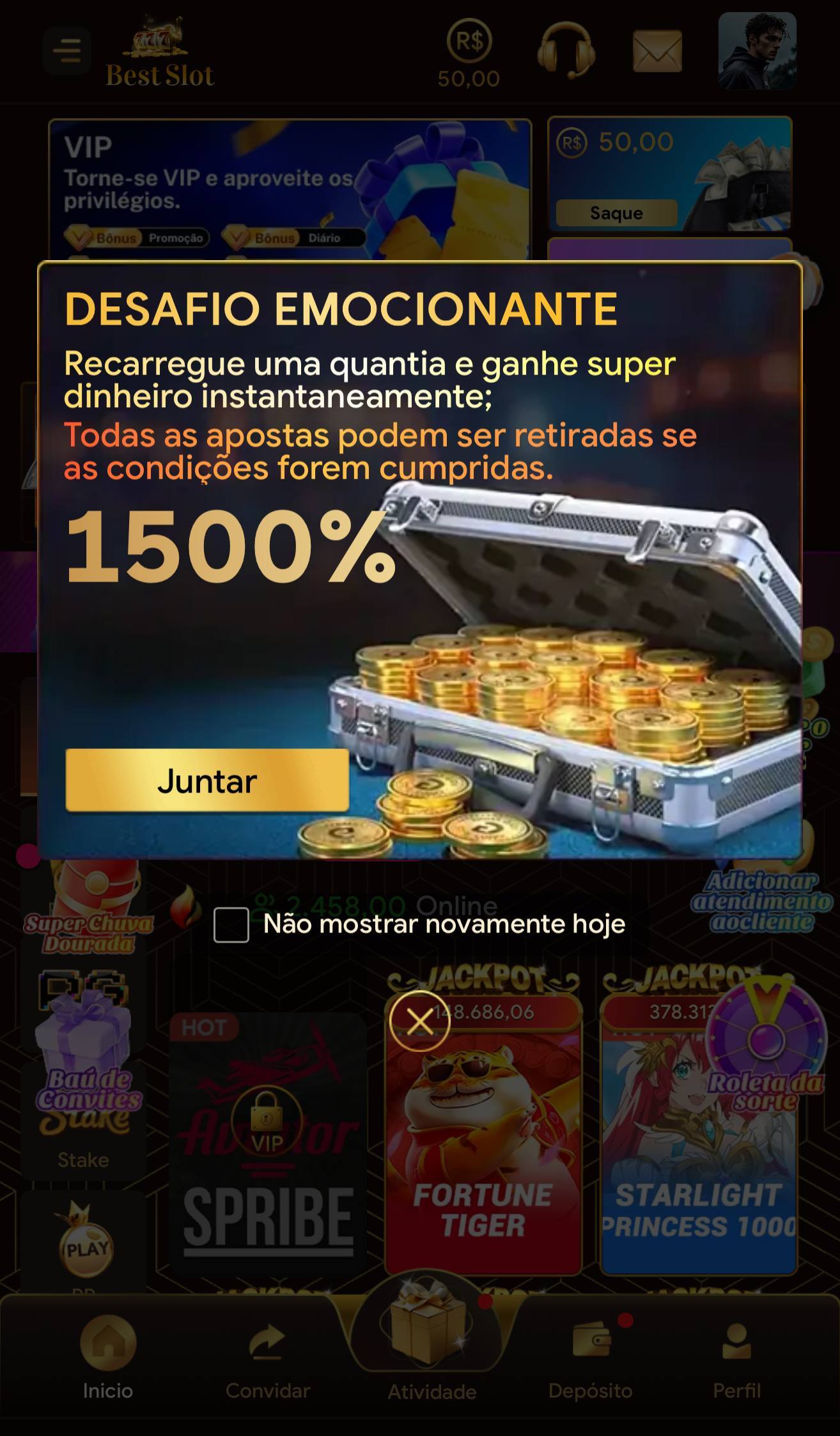 testei o robo mines 